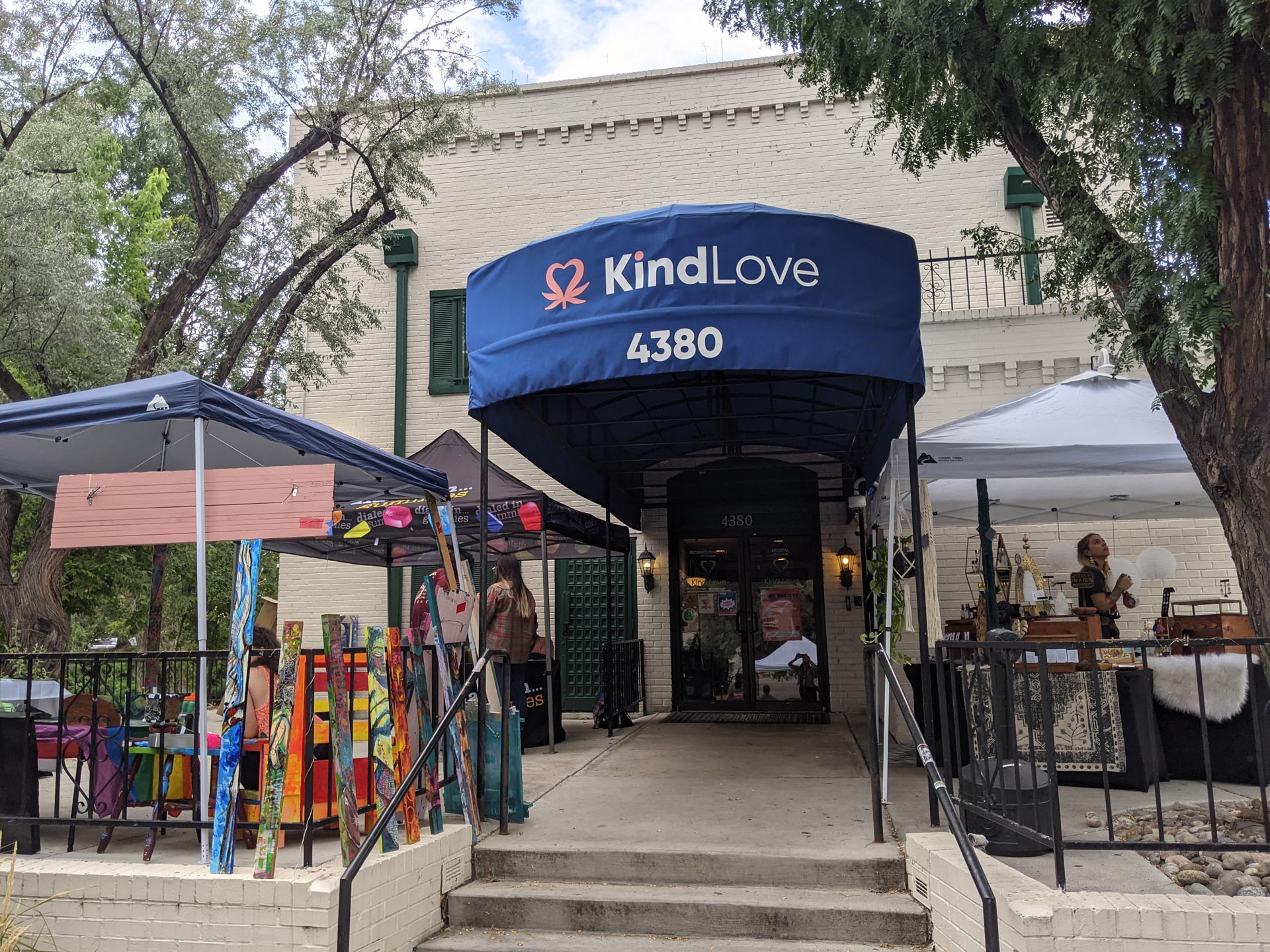 kind love dispensary community event